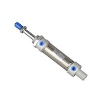 Stainless Steel Double Action MA Type Pneumatic Cylinder with Magnet Bore Sizes 16mm to 40mm Stroke Lengths 25mm to 175mm 1Pcs(Stroke 125mm,Bore 40mm)