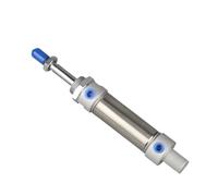 Stainless Steel Double Action Pneumatic Cylinder with Magnet, Durability MA Type Small Air Cylinder 1piece(100MM*20MM)
