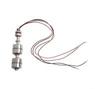 Stainless Steel Double Ball Float Switch 100mm Water Level Sensor Controller for Tank Pool Aquarium with High Sensitivity Electronic Tube