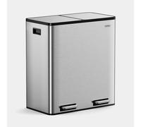 Stainless Steel Double Bin - 60L