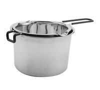 Stainless Steel Double Boiler Pot Melting Bowl 2 Pack Double Boiler Pot Set Stainless Steel Melting for Chocolate Soap Wax Candle Making 600ML and 1600ML