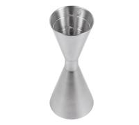 Stainless Steel Double Jigger Ounce Cup 45ml 30ml Bartending Tool | Food-grade Polished Finish, Dual Measurement Sizes, for Liqueurs and Syrups, Home Bar Use