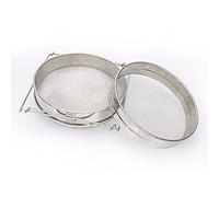 Stainless Steel Double Layer Honey Filter Dual Mesh Sieve Pollen Impurities