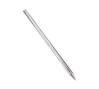 Stainless Steel Double Rotary Grain Powder Sampler - 3 Slot Probe for Cement, Fertilizer, Rice, Corn, Wheat & Soybeans - Durable Sampling Tool (φ19mm x L1m/3.3ft)