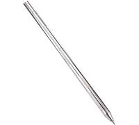 Stainless Steel Double Rotary Grain Powder Sampler - 3 Zone Thief Sampling Tool for Powder, Feed, Cement, Fertilizer - 19mm Diameter, 0.5m Length (1.6ft)