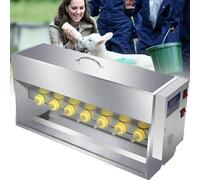 Stainless steel double-sided 10/14 nipple piglet feeder intelligent constant temperature fully automatic piglet care milking machine piglet milk dispenser (14pigs)