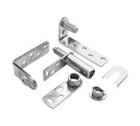 Stainless Steel Double Swii for Double Selfreturn Cafe Bar Kitchen Hardware Door Loaded Hins Action Hin Set Spri Saloon Doors(M)