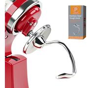 Stainless Steel Dough Hook for Kitchen Aid 4.5-5 Quart Tilt-Head Stand Mixer, Compatible with Kitchen Aid Accessories and Attachments