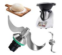 Stainless Steel Dough Hook for Vorwerk Thermomix TM5/TM6/TMF | Residue-Free, Quick-Clean Replacement Mixing Attachment