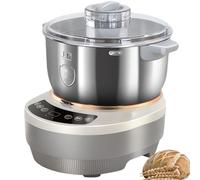 Stainless Steel Dough Mixer with Fermentation Function, 5L Touch Panel Dough Proofer for Easy Bread and Pizza Dough Preparation