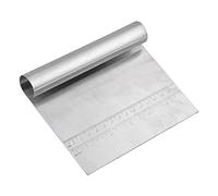 Stainless Steel Dough Scraper Cutter Cake Pastry Baking Tools Ideal for Cutting Pasta and Gnocchi Spreading Creams Sturdy Practical Handy Kitchen Gadget