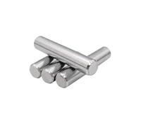 Stainless Steel Dowel 100 Pcs Cylindrical Locating Dowel Pin 304 Stainless Steel Metal Fixing Shaft Pins Round Bar Solid Rod(M1.5 100pcs,6mm)