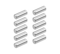 Stainless Steel Dowel 20 Pcs Cylindrical Pin Dowel Pin 304 Stainless Steel Shelf Support Pin Fasten Elements Cylinder Parallel Pin(20Pcs 5mm x 6mm)