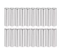 Stainless steel Dowel Pins, 4Mm Dowel Pins, 20 Pcs Length 40-120Mm Stainless Steel Rods Shelf Support Pin Suitable for Industrial, 120mm(Length 80mm)