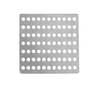 Stainless Steel Drain Cover, 15x15cm Rustproof Swirl Drain Cover for Outdoor & Indoor Use, Durable Mesh Drainage Cover Suitable as Shower Drain Cover and Garden Leaf Guard (1PCS)