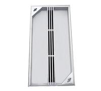 Stainless Steel Drain Cover 30x60x5cm (12x24x2in) - Heavy-Duty Grate for Drainage & Clogging Protection Ideal for Streets Yards & Parks