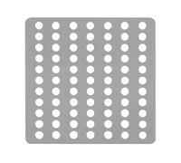 Stainless Steel Drain Cover, Floor Drain Cover, Bathroom Floor Drain Pad, Sink Strainer Stopper | Square Drain Hole, Shower Hair Catcher, Filter, Shower Drain Cover, Drain Drain