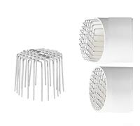 Stainless Steel Drain Filter For Downspout And Gutter Guard Compatible With Outdoor Drain, Exhaust Terminal, And Balcony Use(75 Tube)