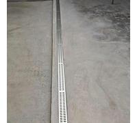 Stainless Steel Drain Grate Channel Drain for Driveways Sidewalks & Roads - Durable Resin Storm Drain Cover - Efficient Drainage Solution
