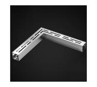 Stainless Steel Drain Grate Set - Rectangular Shower & Outdoor Drainage System for Walkways Parking Lots Patios Decks and Floor Drain Solutions