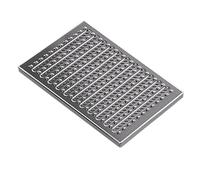 Stainless Steel Drain Grate, Weather-Resistant Outdoor Cover for Fast Drainage in Garden, Kitchen, Sidewalk, Garage