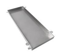 Stainless Steel Drain Pan for Portable Air Conditioners Fully Welded with Safety Edge 93x44cm/36x17in Condensate Tray for HVAC Systems