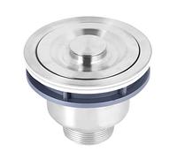 Stainless Steel Drain Stopper, Durable Rust-proof Design | Wear-resistant, Easy to clean, Effective odor block, Fast draining, Ideal for kitchen use