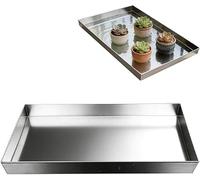 Stainless Steel Drain Tray, Car Oil, Thick | Multifunction Liquid Collector Tray, Washing Machine, Flower Pot, Air Conditioning, Refrigerator(80x70x5cm)