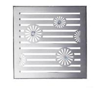 Stainless Steel Drainage Cover for Outdoor Use Effective Design for Rainwater Control Slip Resistant for Added Safety (300 * 300 * 20 * 2mm)