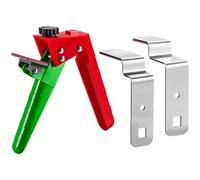 Stainless Steel Drawer Clamp, Quick Fixing Clip For Woodworking, Press Style Cabinet Installation Tool, M Shape Interchangeable Mounting Bracket, Handleless Drawer(C)