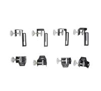 Stainless Steel Drawer Front Installation Clamp Set Secure Fixation for Cabinet and Drawer Assembly 10 30mm Thick Panels