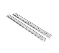 Stainless Steel Drawer Slides,Side Mount Ball Bearing Glide Rails,60KG Capacity,for Smooth and Quiet Cabinet Operation(20cm/7.8inch)