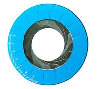 Stainless Steel Drawing Compasses for Circles with Small Tuning Screw for Artists and Engineers Adjustable Drawing Direction