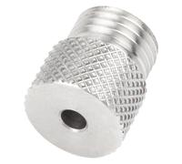 Stainless Steel Drill Sleeve Bushing for M14 Dowelling Jig 3-10 Mm Adjustable Wood Drilling Guide Locator Drill Bit Alignment Tool for Pocket Hole Jig (1 PC)(7mm)