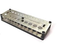 Stainless Steel Drill Stand with Plastic Sturdy Base -DIY Tool Room Workshop Tool ((Metric (MM)))