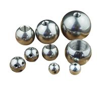 Stainless Steel Drilling Balls Thread Blind Hole Ball M2 M3 M4 M5 M6 M8 M10 M12 M14 M16 Stainless Steel Drilling Balls Female Half Bead for Bike Bicycles Skateboard(15mm x M4 5Pcs)