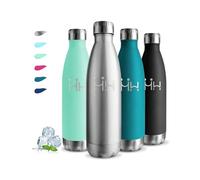 Stainless Steel Drinking Bottle, 0.75 litres, BPA-Free, Thermos Flask, Double-Walled, Leak-Proof, Can Be Carried, Metal Water Bottle for Hiking, Sports, Travel