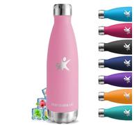 Stainless Steel Drinking Bottle, 750 ml, BPA-Free, Insulated Flask, Double-Walled, Leak-Proof, with Screw Cap, Girls' Water Bottle for School, Sports, Camping