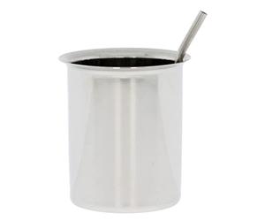 Stainless Steel Drinking Glasses Cups 250ml Set of 2 with Straw Reusable Metal Drinking Tumblers Small Unbreakable for Water Juice Lassi Drinks Wine Indoor Outdoor Travel Party Camping Kids Adults