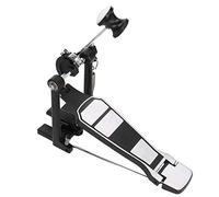 Stainless Steel Drum Pedal, Single Foot Kick Drum Pedal with Felt Hammer, Professional Bass Drum Pedal for Drum Set Accessories, Durable and Quick Response for Drummers