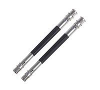 Stainless Steel Dual Head Pencil Extender Holder Double-Headed Pencil Stationery Accessories for Stationery 2 Pcs
