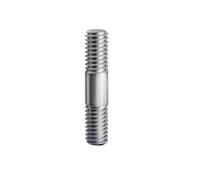 Stainless Steel Dual Threaded, Metric 304 SS Double End Stud Bolts M3-M16 45-200mm 1/2/5pcs(M16 (1pcs),140mm)