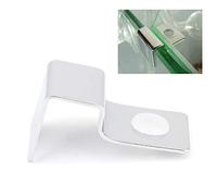 Stainless Steel Durable Aquarium Glass Cover Clamp/Holder for Fish Tank, 4Pcs Fixing Plug, 5mm-12mm, Anti-rust Support Bracket for Various Sizes, Ideal Choice for Aquarium Enthusiasts (6mm