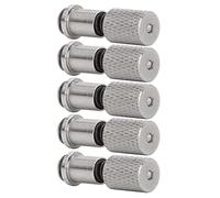 Stainless Steel Durable Presser Foot Change Screws Clamp, Fits Most High Shank, Single Needle Home and Industrial Sewing Machines, 5Pcs Spring Foot Clamp Art Blades Art Knives