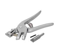 Stainless Steel Ear Tag Applicator, Veterinary Ear Tag Plier for Livestock, Heavy Duty Tag Hole Puncher with Ergonomic Grip for Cattle Pig Sheep Rabbit Farming