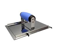 Stainless Steel Edging Tool Concrete Hand Edger Groover Tool for Smooth Concretes Edging & Clean Joint Hand Edger