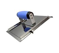 Stainless Steel Edging Tool Concrete Hand Edger Groover Tool for Smooth Concretes Edging & Clean Joint Hand Edger