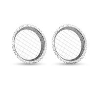 Stainless Steel Egg Chopper - Manual Hard Boiled Egg Dicer, Wire Potato & Carrot Salad Chopper Grid/Slicer, 2 Pcs