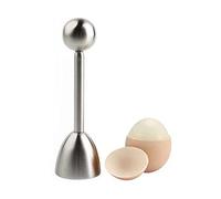 Stainless Steel Egg Opener, Egg Shell Separator, Egg lid Cutter, Egg Topper Opener, Shell Opener, for Opening raw and Cooked Egg Shells, Extra Large 13.2 x 3.6 cm