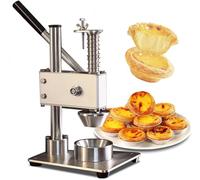 Stainless Steel Egg Tart Shell Maker, Egg Tart Pressing Machine,Hand Press Egg Tart Skin Tool, Non-Stick, For Muffins, Cupcakes, Mini Pies, Ideal For Home Bakers & Professional